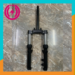 Bộ phuộc trước xe đạp điện cap a ( chảng ba + phuộc ) THẮNG ĐĨA