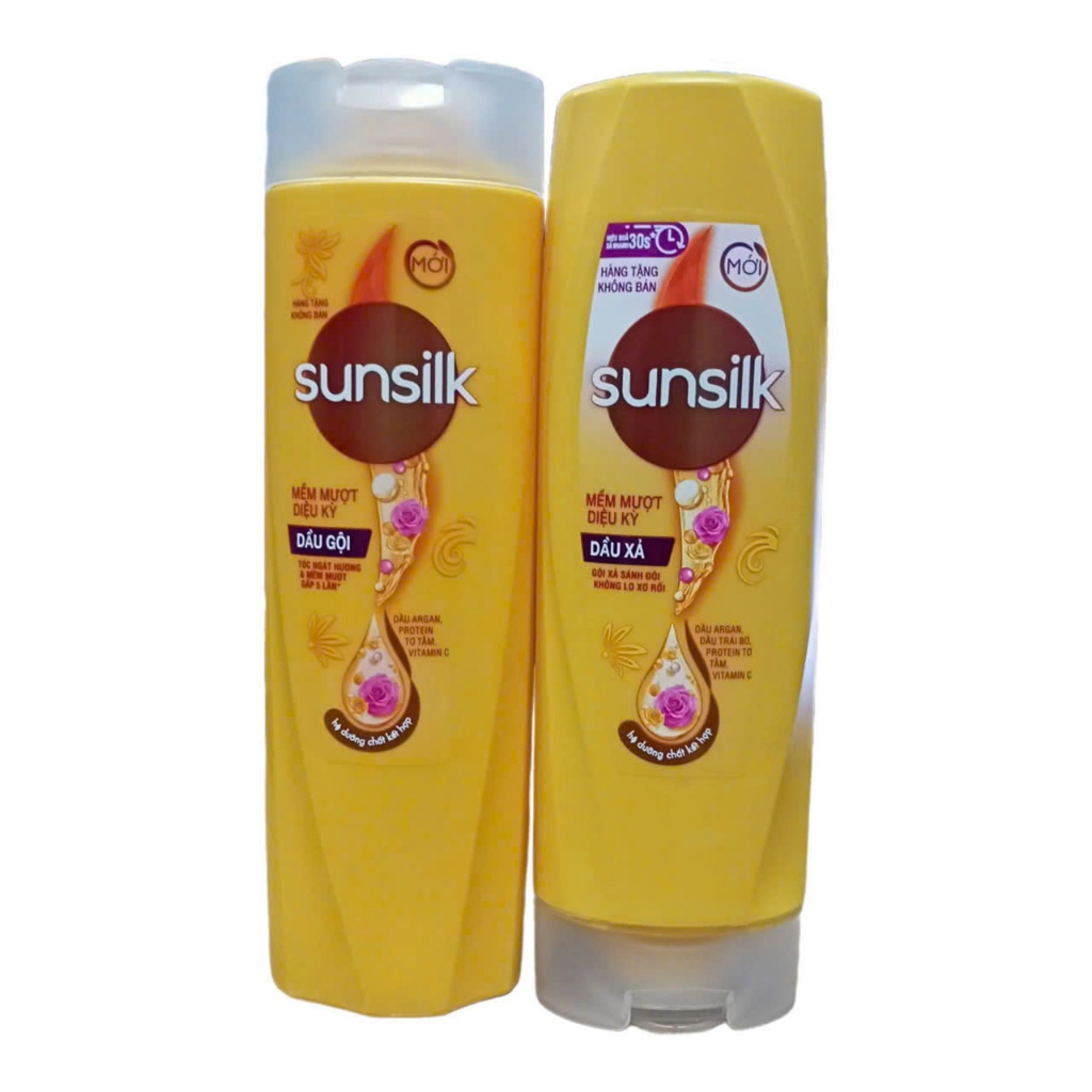 Combo 1 Dầu gội Sunsilk mềm mượt diệu kỳ  + 1 Dầu Xả Sunsilk 140g/ chai
