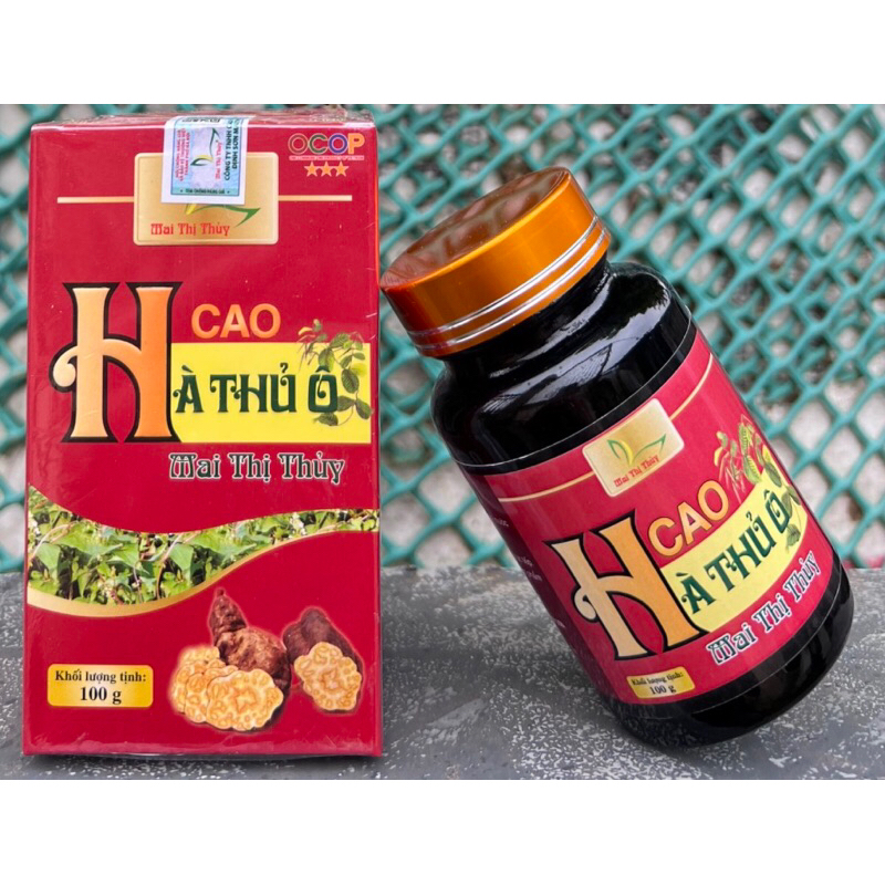 Cao Hà Thủ Ô lọ thuỷ tinh 100gr Mai Thị Thuỷ