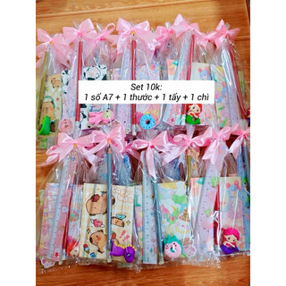Set quà 4 món tặng học sinh 5k/1set