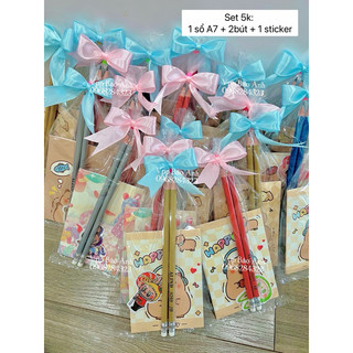 Set quà 4 món tặng học sinh 5k/1set