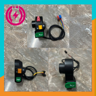 Cụm công tắc đèn, còi, xi nhan xe đạp điện dùng được cho hầu hết các loại xe