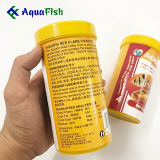 Combo 2 Lọ Thức Ăn Cho Cá Aquafin 100g (thức ăn dạng lá mỏng cho cá thủy sinh)