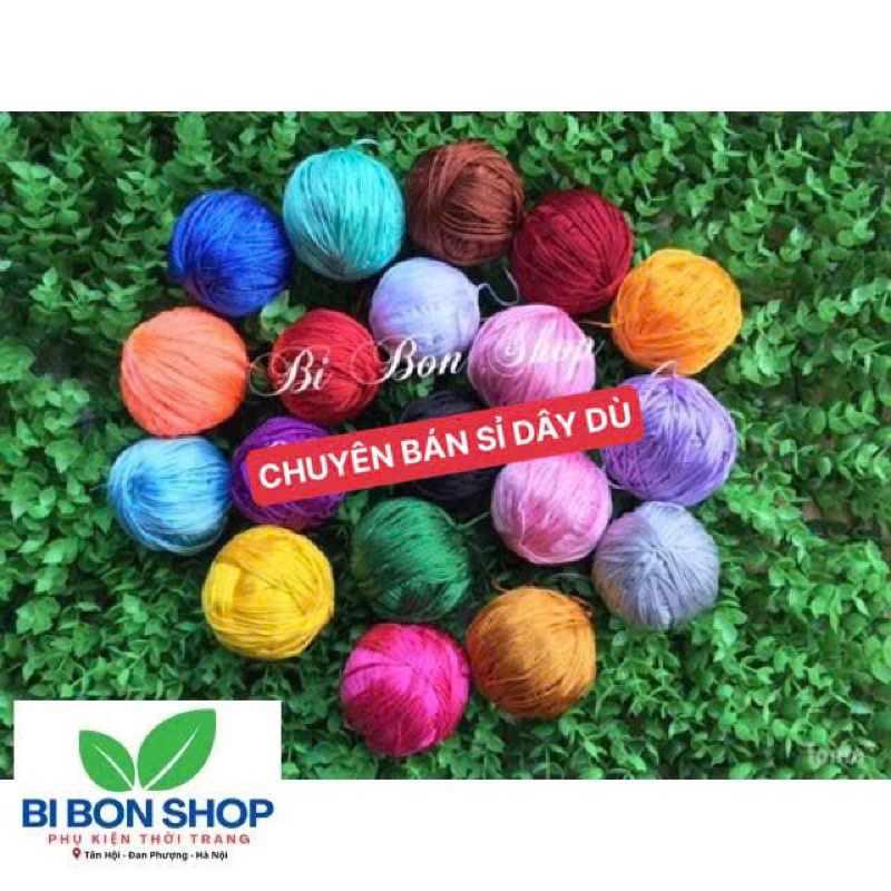 combo 10 cuộn dây các màu 100M/ cuộn ( khách chọn màu ) (BI BON SHOP)