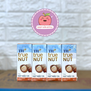 Lốc 4 hộp Sữa Hạt TH true Nut 180ml