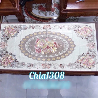 khăn trải bàn 3D cao cấp đủ cỡ bàn