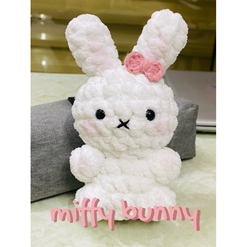 Thỏ miffy len ( miffy bunny crochet )