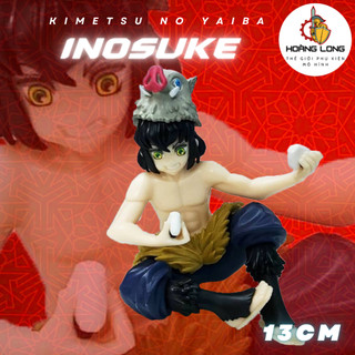 Mô hình Kimetsu No Yaiba, Hashibira Inosuke, figure Demon Slayer, trang trí PC, bàn làm việc (phụ kiện Hoàng Long)