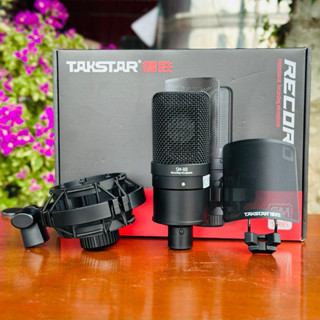 Mic thu âm livestream cao cấp Takstar SM8B bản 2024 nguồn 48v hát hay , tiếng ấm Bảo hành 12 tháng đổi mới