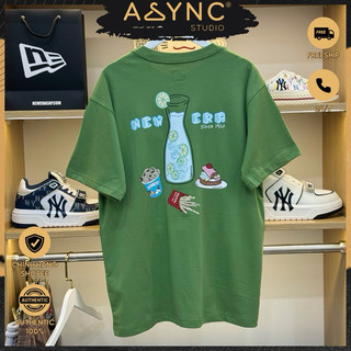 (Auth) Áo Thun New Era Party Food Màu Xanh Lá CODE: 14341308 - Async Studio