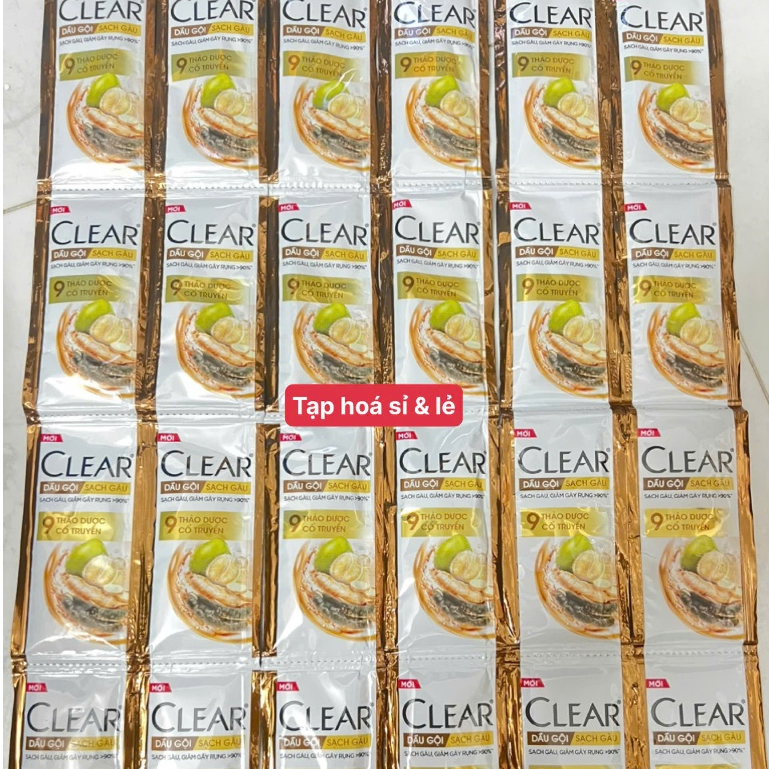 6 dây Clear thảo dược ( 1 dây 10 gói