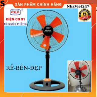 Quạt cây rút điện cơ 91 qr-th5- sải cánh 40cm-5 cánh-quạt công nghiệp bộ quốc phòng tốt,bền,đẹp