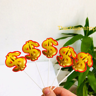 sét giấy tiền trang trí COMBO 10 sét (50 chi tiết)