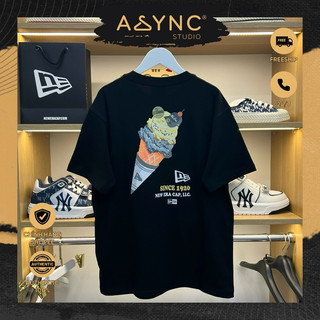 (Auth) Áo Thun New Era Home Kem Ốc Quế Màu Đen Và Nâu | CODE: 14363711 - 14363715 - Async Studio