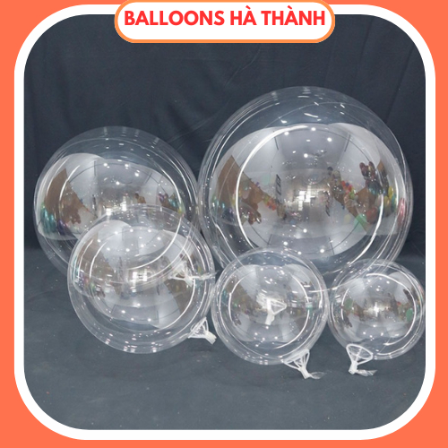 Vỏ Bóng Jumbo trong suốt trang trí sinh nhật sự kiện phòng tân hôn