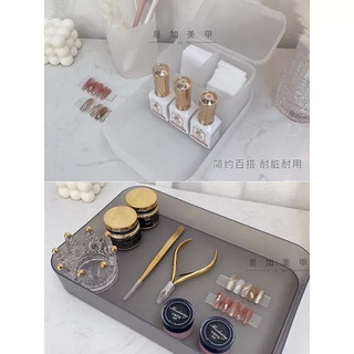 (Bộ 5 món) khay cốc đựng dụng cụ nail
