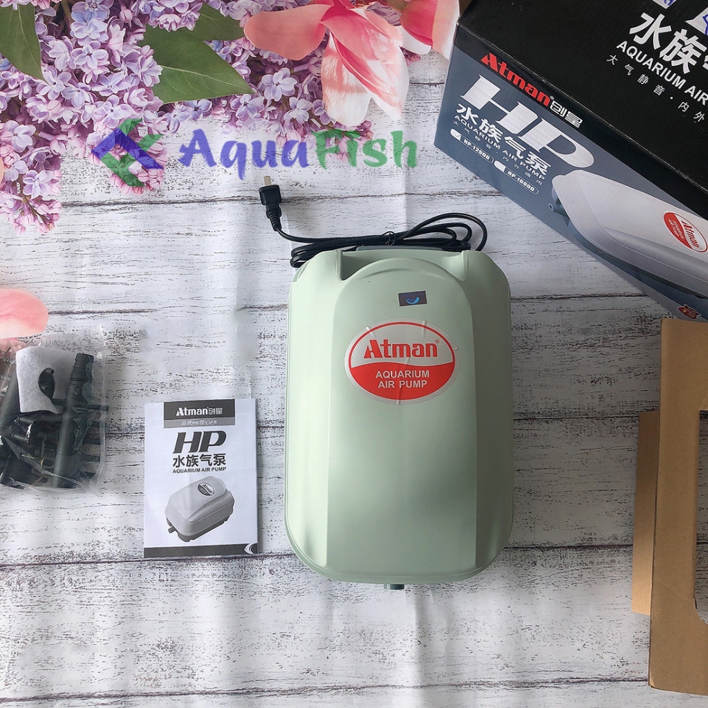 Máy Sục Khí Oxy Atman HP 12000 (máy sục khí chuyên dụng cho bể cá, hồ cá koi, hồ cá rồng)