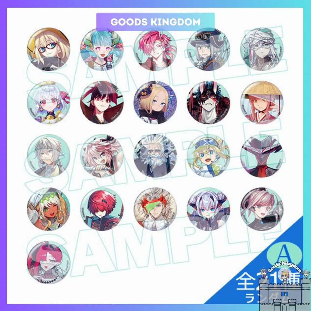 Huy hiệu/ Badges FGO Anniversary - LINK 3 - Fate Grand Order - chính hãng Aniplex