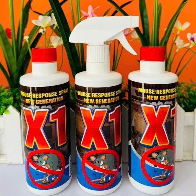 Chai Xịt Đuổi Chuột Châu Âu X1 - CARE 500ml - Dùng Xe Ôtô, Trong Nhà - Chiết Xuất Tự Nhiên An Toàn Cho Người Dùng