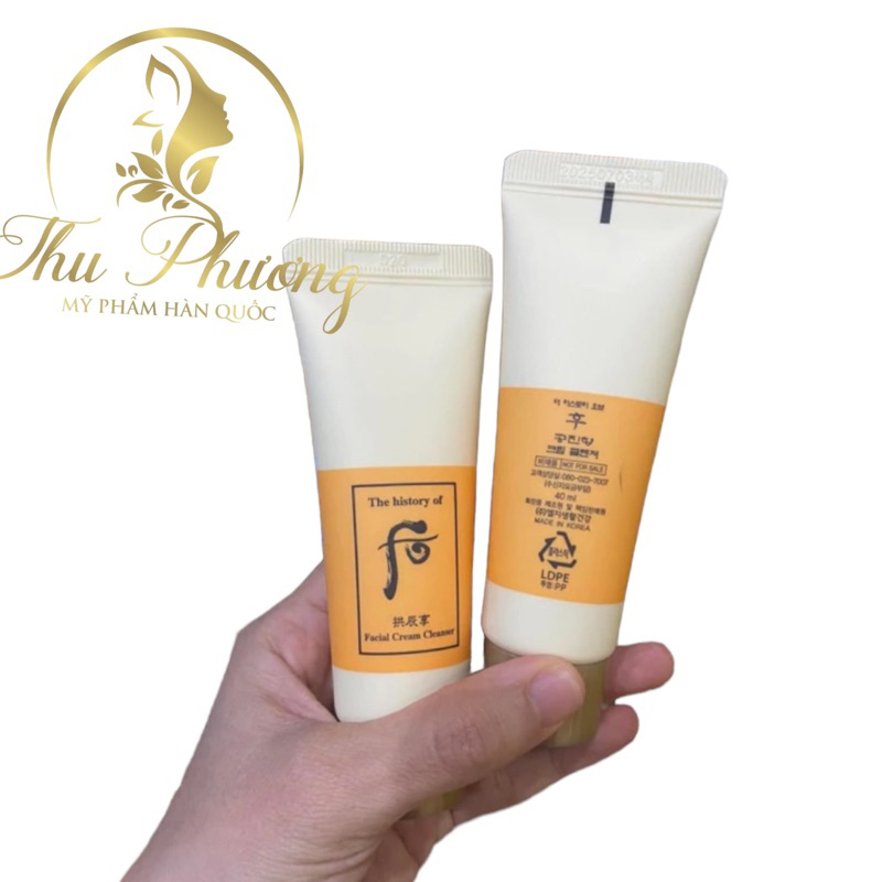 Kem tẩy trang whoo vàng 40ml
