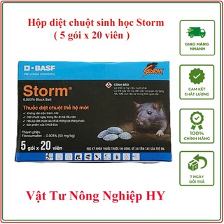 Hộp Thuốc Diệt Chuột STORM Đức (5 gói x 20 viên )