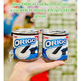 1 cốc que origo sốt kem socola sữa COCO