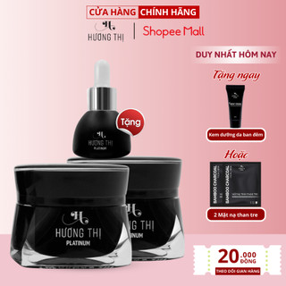  Combo 02 Kem Dưỡng Trắng Da Ban Đêm Hương Thị 60g + Tặng 01 Serum Dưỡng Da 15 ml 