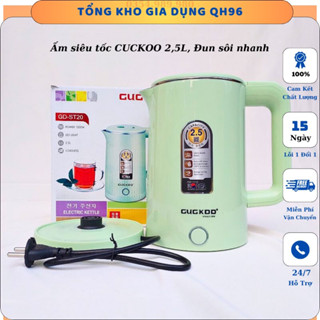 m Siêu Tốc Đun Nước Cuckoo ST19 Dung Tích 2.5l Công Suất 1500w Bình Siêu Tốc 2 Lớp Cách Nhiệt Tự Ngắt Khi Sôi