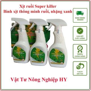 Xịt ruồi thông minh super killer an toàn hiệu quả