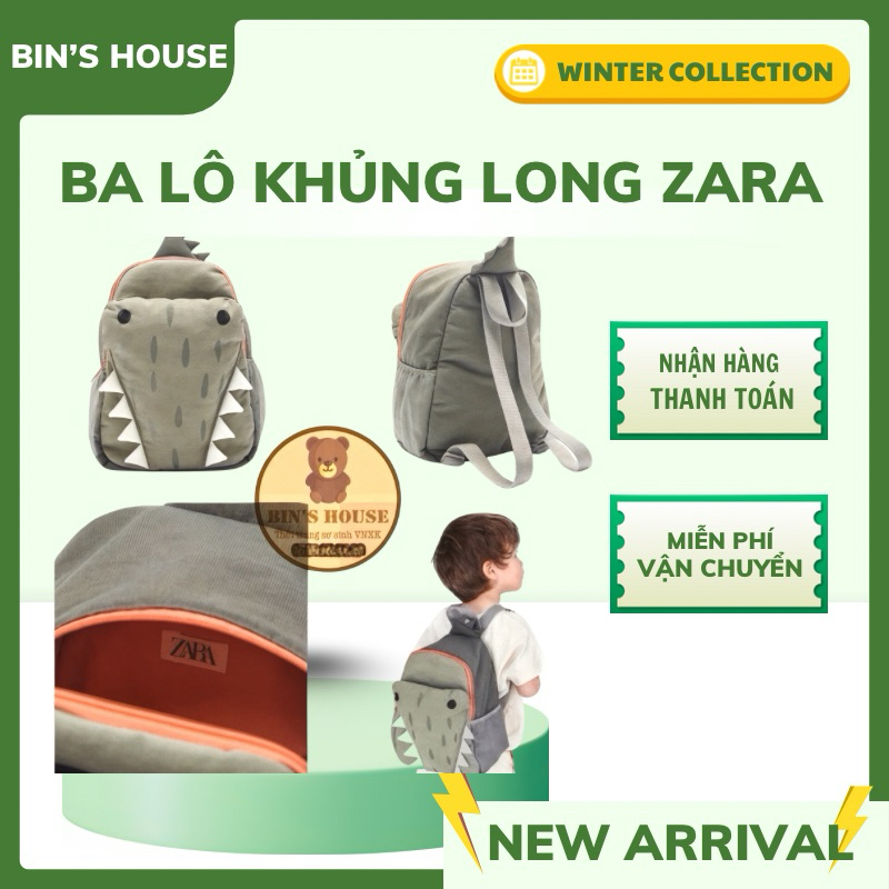 Ba lô khủng long Zara