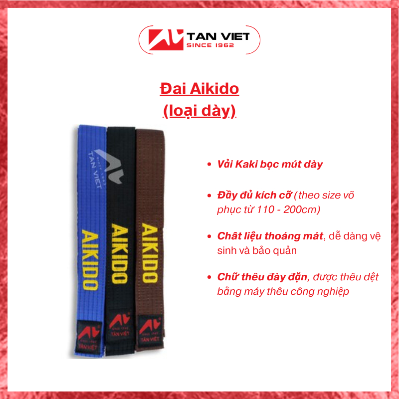 ĐAI MÀU AIKIDO