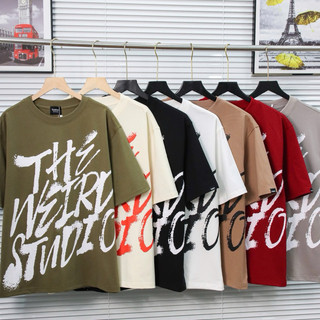 [ FREESIZE ] ÁO THUN COTTON NAM NỮ IN CHỮ CTTN
