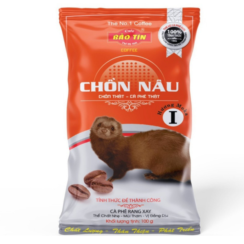(gói 100g) Chồn Nâu Bảo Tín