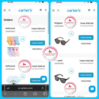 SALE Giày CARTER’S Flip Flop [Bill Mỹ]