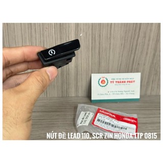Nút công tắc đề Lead 110, SCR zin ( 1 nút )
