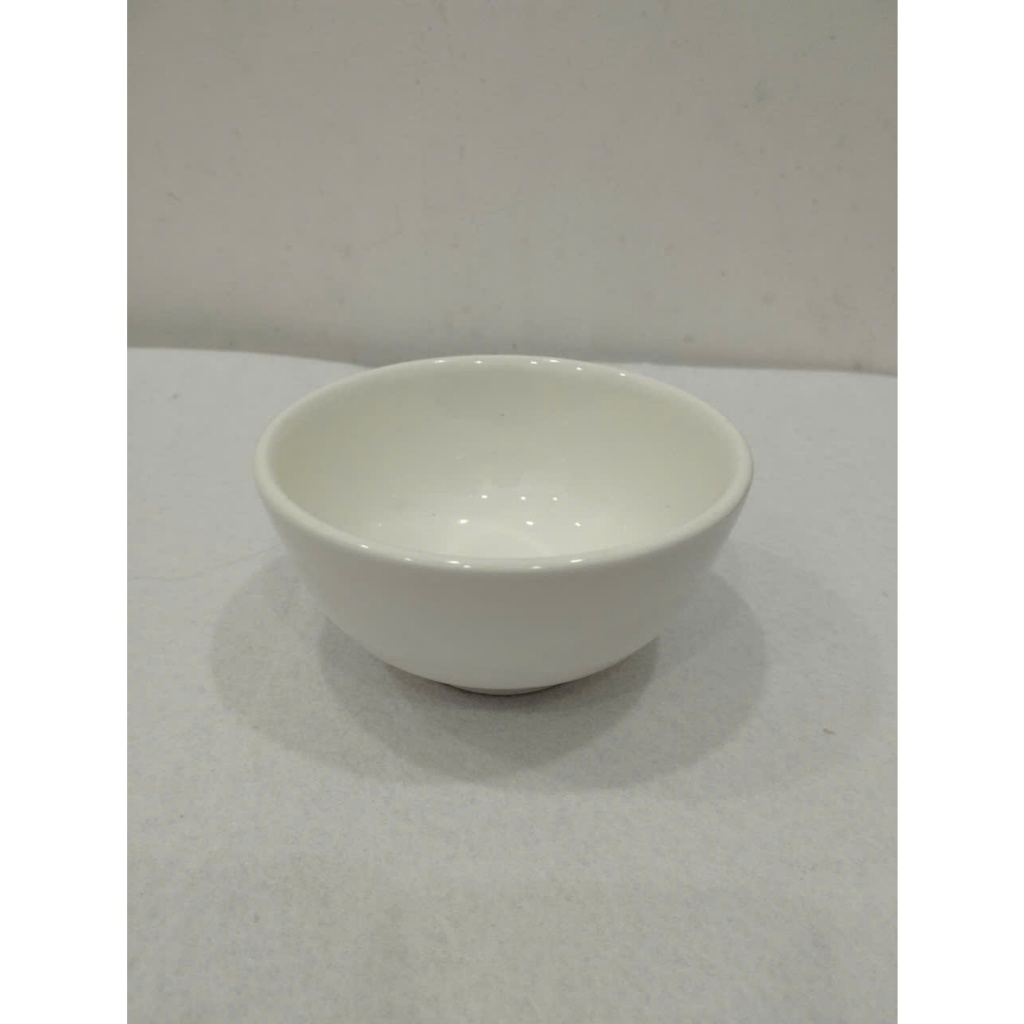 (mua 20 tặng 2) Combo 2 cái Chén sứ ăn cơm 11cm hoa văn, chén cơm trắng 11cm, chén nước chấm 3,5 inch