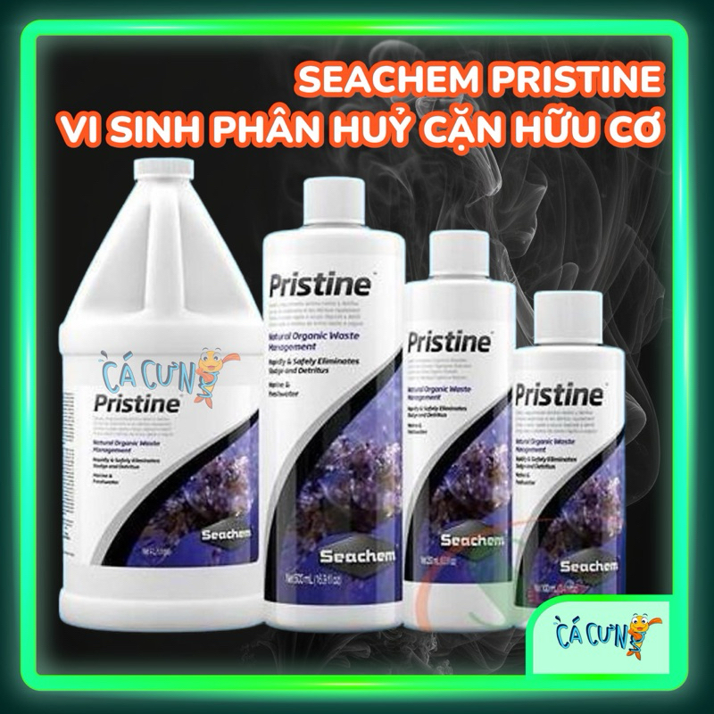 VI SINH CAO CẤP XỬ LÝ NƯỚC SEACHEM PRISTINE (Chính Hãng)