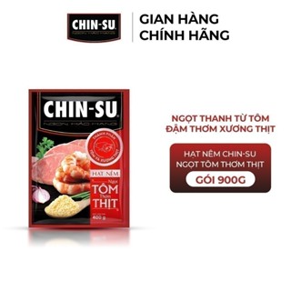 Hạt Nêm CHIN-SU Ngọt Tôm Thơm Thịt Gói 900g -  Hạt Nêm Chin su Ngọt Tôm Thơm Thịt Gói 1,8kg - HẠT NÊM LẺ - HẠT NÊM  KÝ