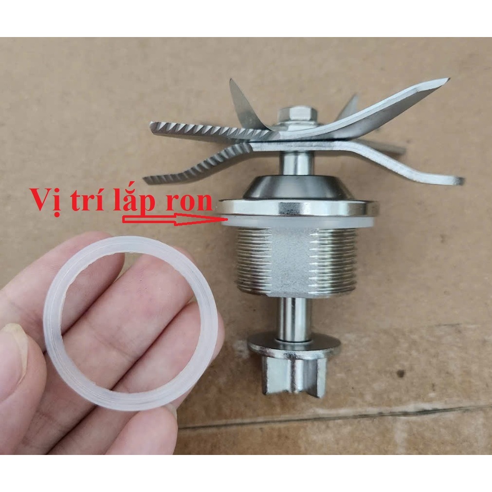 PHỤ KIỆN THAY THẾ -Ron củ dao-Gioăng cao su lắp dao máy làm sữa hạt RANBEM 769S,735H, 732g 735i....