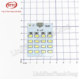 Bộ 2 Chiếc Module LED 16 Bóng Siêu Sáng Nguồn Micro USB