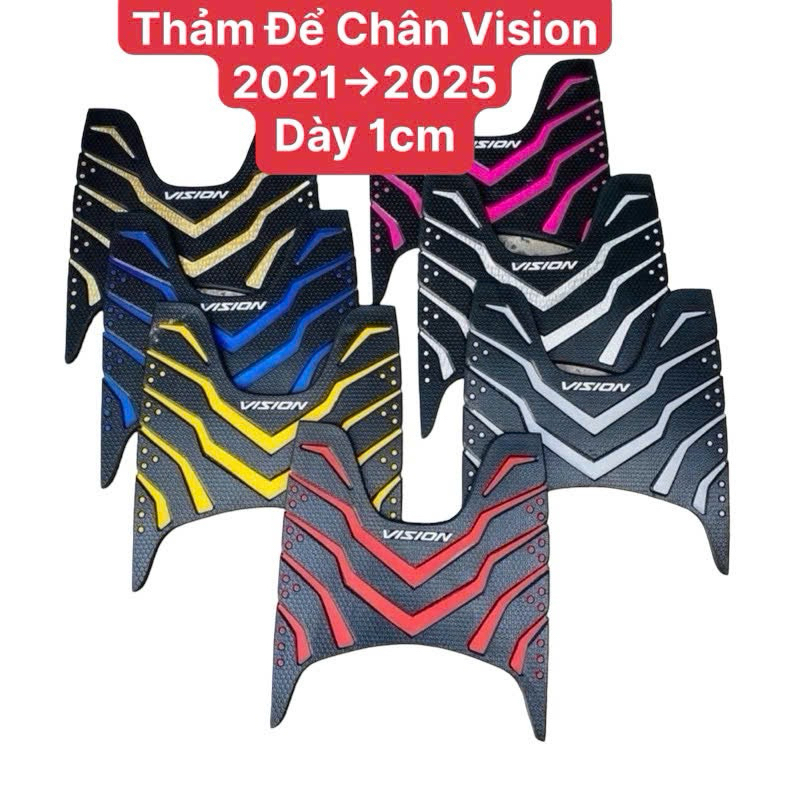 Thảm Để Chân Vision 2026 2025 2024 /2023/2022 -2021 Hàng Tuấn Biker Xịn Dầy Cực Đẹp