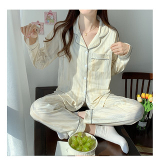 Bộ Đồ Bầu Và Sau Sinh Chất Liệu Cotton Co Giãn Có Khe Mở Cho Con Bú