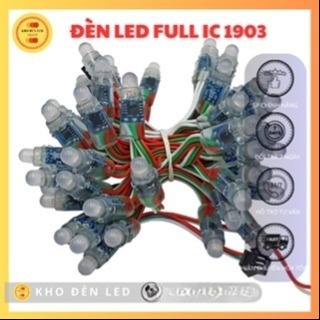 Đèn Led full IC 1903 điện áp 5V dùng cho biển quảng cáo, trang trí quán bar - karaoke, led pháo hoa 