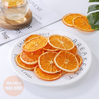 Cam vàng sấy khô 500g (Cam vàng thái lát, trà cam quế thơm miệng)