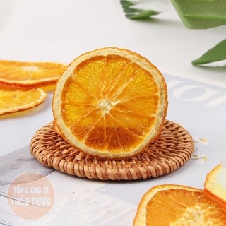 Cam vàng sấy khô 500g (Cam vàng thái lát, trà cam quế thơm miệng)
