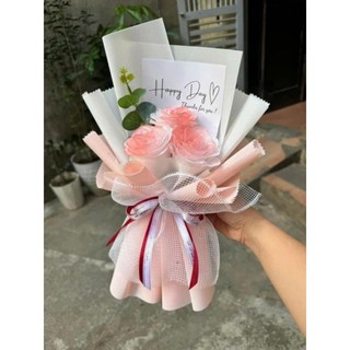 Cốt cắm hoa 1- 3-5 bông sáp giấy xốp hàn( cốt chưa có hoa)