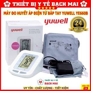 ✅ YUWELL YE660B - Máy Đo Huyết Áp YUWELL Bắp Tay YE660B