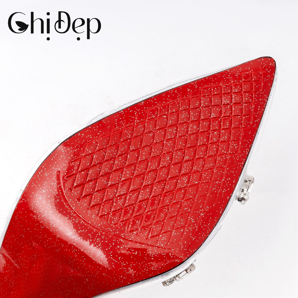 Guốc cao gót quai trong Chị Đẹp Store Mika đính đá, có hậu bít mũi 9 phân, guốc đính đá 7 phân mã D139 | BigBuy360 - bigbuy360.vn