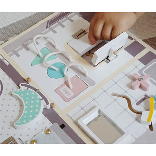 Bảng bận rộn - Busy board cho bé