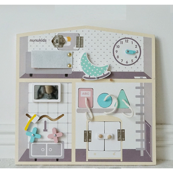 Bảng bận rộn - Busy board cho bé